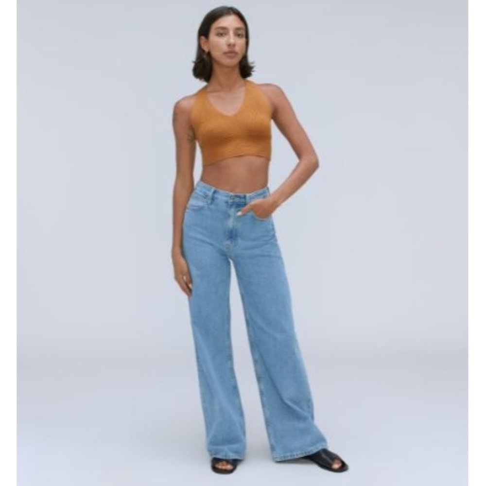 NWT Everlane The Baggy Jean - Light Wash - Moraine - 31 Regular